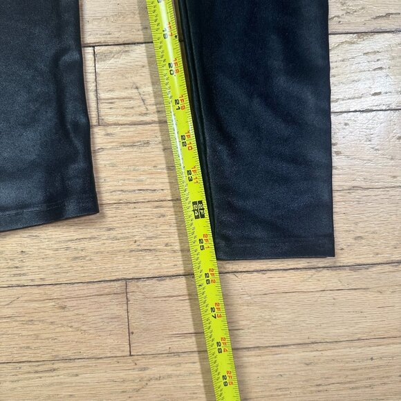 NWOT Noli Liquid Leggings Black Gloss Size XS - Picture 6 of 6